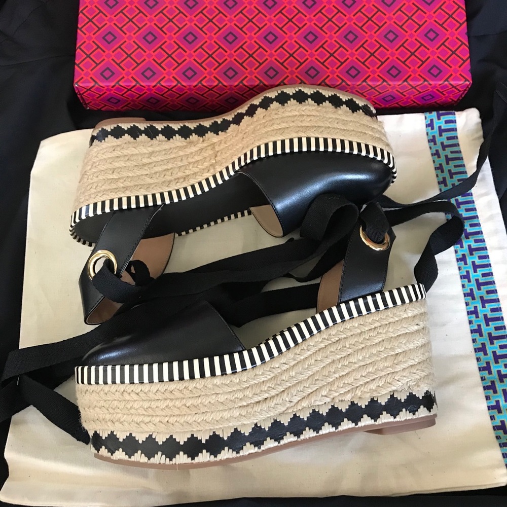 Tory Burch Dandy 85MM Espadrille Wedge